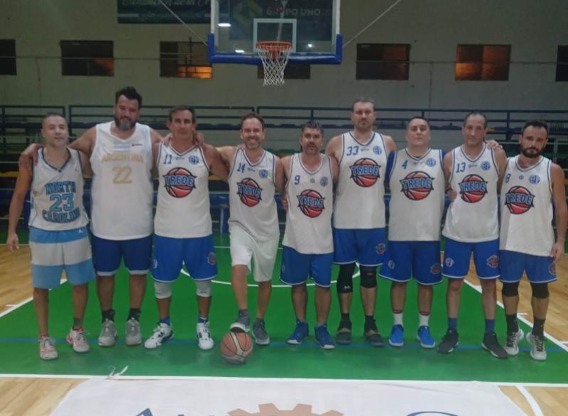 El Trede concluyó invicto la fase regular del Torneo de Maxibásquet +35 de Verano en Campana.