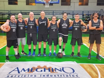 Lagartugas devoró a Dirty Basket en el Torneo de Maxibásquet +45 de Verano en Campana.