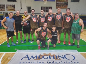 Mafia no titubeó ante Lagartugas y cerró invicto la fase regular del Torneo de Maxibásquet +45 de Verano en Campana.