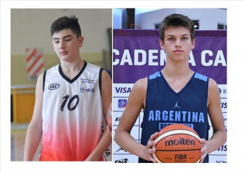 Juan Bocca y Lucas Gionavetti de la ABZC a la Selección Argentina.