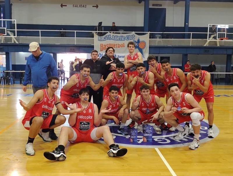 Atlético se consagró campeón invicto en el F4 de Olavarría.