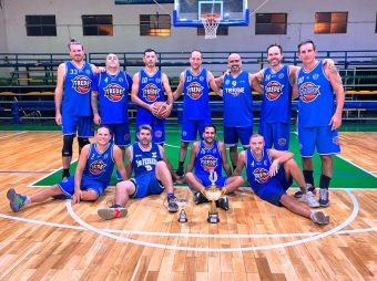 Trede Campeón del Torneo de Maxibásquet +35 de Verano en Campana.