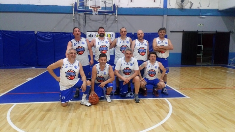 +50B Tres de Febrero B 48 vs Defensores de Santos Lugares 39: A-seguró los rebotes y el Ascenso