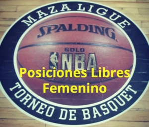 Posiciones MAZALigue Libres Femenino