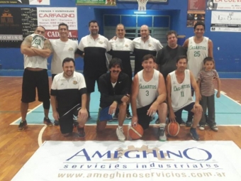 Lagartos venció a Mitre de San pedro en duelo de invictos y es el único puntero del +45 en el Torneo de Maxibásquet de Verano del Campana boat Club