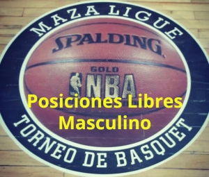 Posiciones MAZALigue Libres Masculino