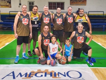 La Mafia volvió al Torneo de Maxibásquet +45 de Verano en Campana y su poder parece intacto.