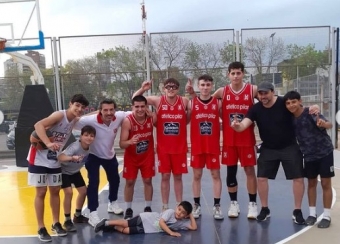 Atlético consiguió el título en Febamba con el 3x3 U19.