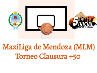 Posiciones MaxiLiga +50 Mendoza