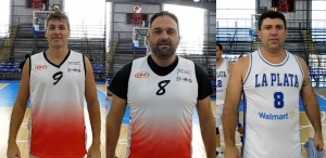 Fabián &quot;Churro&quot; Churruarín (Zárate-Campana), Víctor Manuel &quot;Polaco&quot; Rodríguez ((Zárate-Campana) y Diego Belvedere (La Plata) reciben los Premios 5 Inicial a los goleadores.