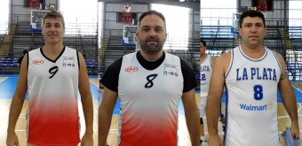 Fabián &quot;Churro&quot; Churruarín (Zárate-Campana), Víctor Manuel &quot;Polaco&quot; Rodríguez ((Zárate-Campana) y Diego Belvedere (La Plata) reciben los Premios 5 Inicial a los goleadores.