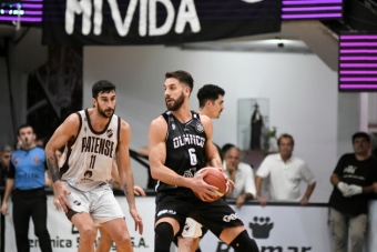Pato Tabarez promedió 16,5 puntos en los dos juegos en La Banda ante Platense.