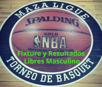 Fixture y Resultados MAZALigue Libres Masculino