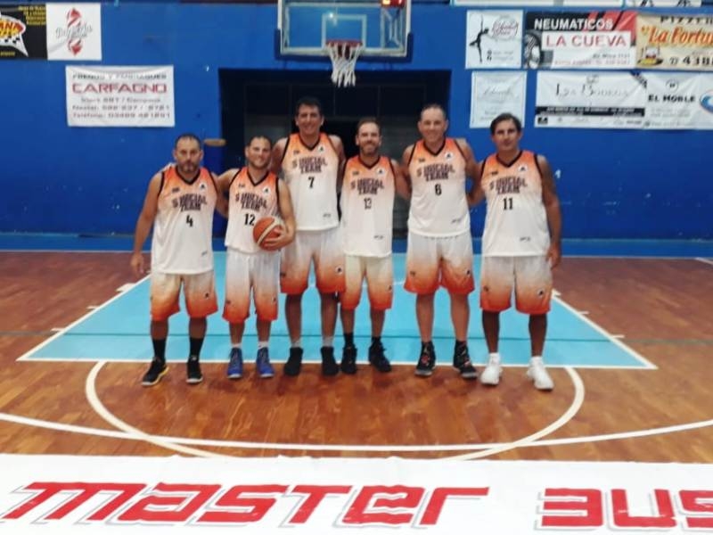 Con 6 jugadores, el 5 Inicial Team Trede sumó de a dos ante Los Cardos.