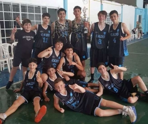 Defensores Unidos se quedó con la Copa y las redes del Sub 15 ABZC.