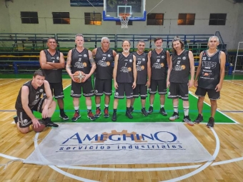 Los Indios concluyeron la fase regular con una sonrisa en el Torneo de Maxibásquet +45 de Verano en Campana.