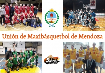 La Unión de Maxibásquetbol de Mendoza y sus 4 campeones del Apertura