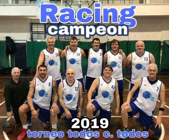 Racing campeón invicto del Torneo +50 de los Sábados en Hebraica