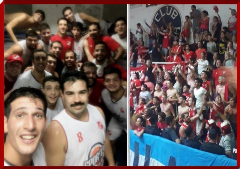 Sportivo tuvo un plantel y una hinchada unidos como uno solo en San Nicolás.