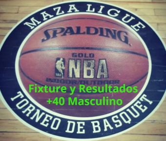 Fixture y Resultados MAZALigue +40 Masculino