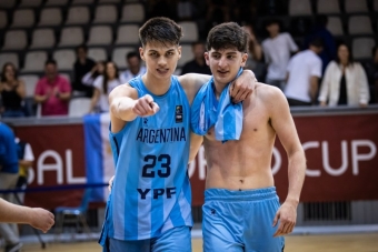 Lucas y Juan siguen creciendo juntos en la Selección Argentina.