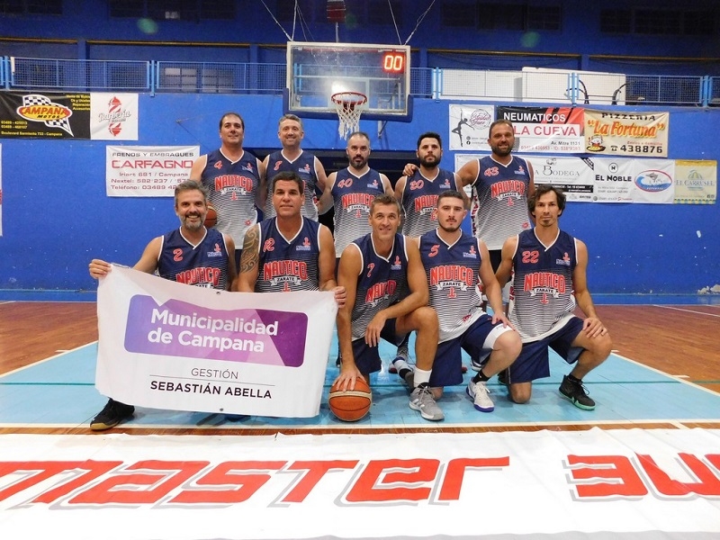 Náutico ganó el superclásico del Maxibásquet de la ABZC ante Lagartos, y en semifinales chocará con 5 Inicial Team Trede