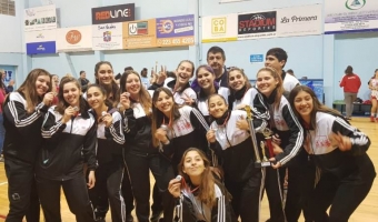 Las chicas de la ABZC se llevaron la medalla plateada en Mar del Plata.