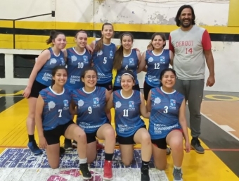 Las pilarenses que se ganaron el pasaje a Mar del Plata.