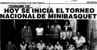 Los Mini del Club Mitre de San Martín de 1978