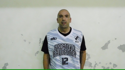 Ignacio Do Rego fue el goleador de Ballester en el cierre de la temporada ante Platense
