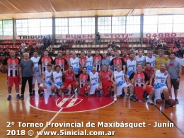 Reviví en fotos la final del Torneo Provincial de Maxibásquet Junín 2018