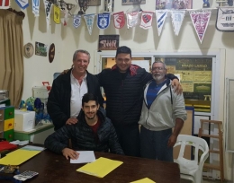Maxi Gutiérrez estampó su firma por un año con el Tricolor.