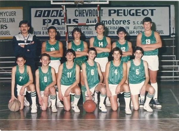 Infantiles Club Atlético San Miguel 1987. Pura energía y entusiasmo.