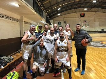 Platense es el primer campeón de la recién creada Primera B +50 de FeBAMBA