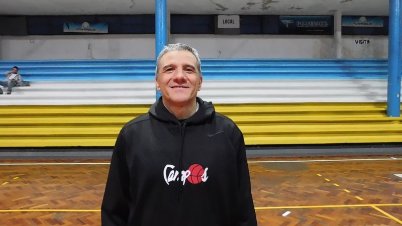 Claudio Grecco fue uno de los goleadores de Campos ante Morón.