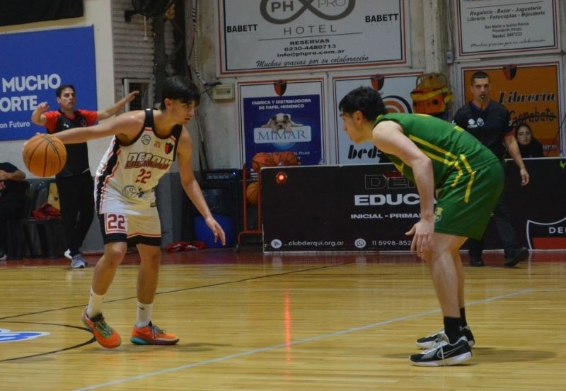 Tomás Tabarez fue clave con sus 14pts y 4 asistencias.