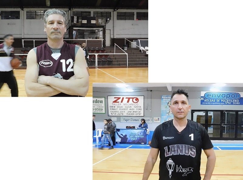 Semana de lujo para Fabián &quot;Fefo&quot; Sacchi (arriba) y Gabriel &quot;Mágico&quot; Feliman (abajo) jugando y ganando 3 partidos en 3 diferentes categorías