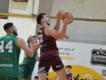 Joaquín Marcón goleador en su regreso amistoso al Rancho.