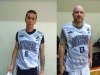 Cristian Santiso (izquierda) y Claudio &quot;el Titán&quot; Romano (derecha) fueron los goleadores de Ballester.