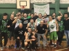 Institución Sarmiento se quedó con el primer clásico de Santos Lugares en Primera A del Maxi de FeBAMBA