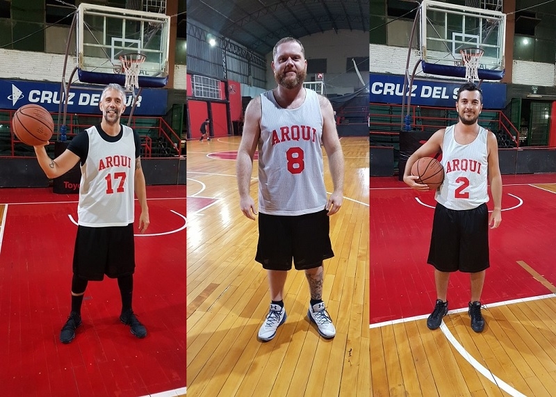 Osta, Sirimarco y Serpino lideraron el goleo de Arquitectura, que en el final superó a Hebraica